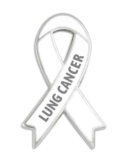 Awareness Ribbon Pin Lung Cancer Pinmart