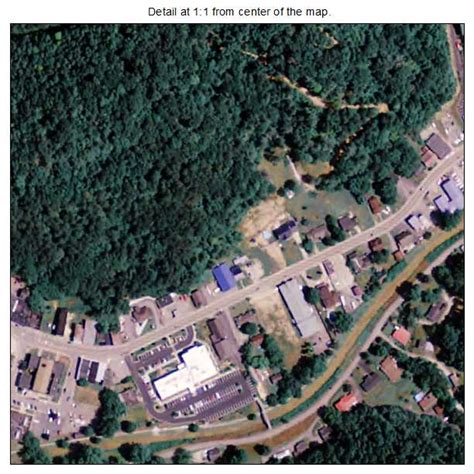 Aerial Photography Map Of Inez Ky Kentucky