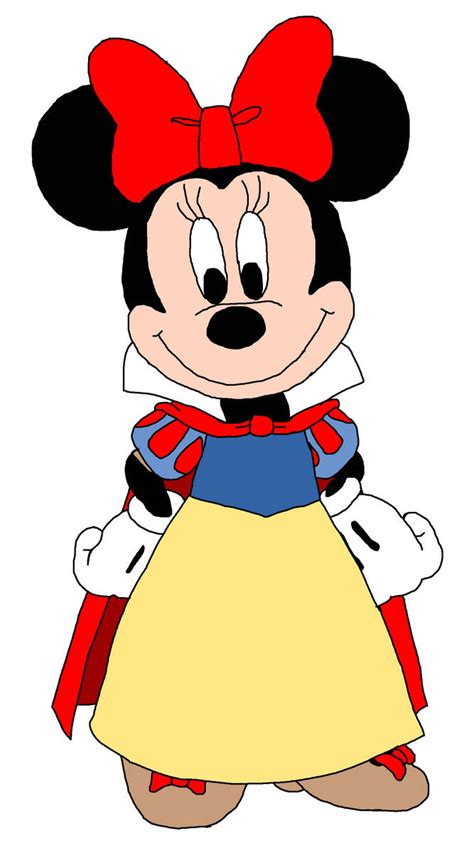 Minnie As Snow White By Kingleonlionheart On Deviantart