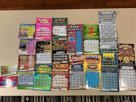 Types Of Scratch Off Lottery Tickets Guide To Win