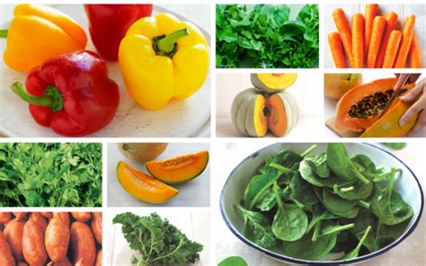 Vitamin A Fruits And Vegetables To Add In Your Diet Chart Diet