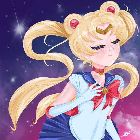 Meghansillustrations Sailor Moon Fanart