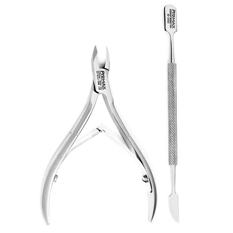 promax care cuticle trimmer with cuticle pusher cuticle remover cuticle nipper