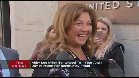 Former ‘dance Moms Star Abby Lee Miller Sentenced To Prison For