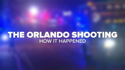 Video The Orlando Shooting How It Happened Abc News