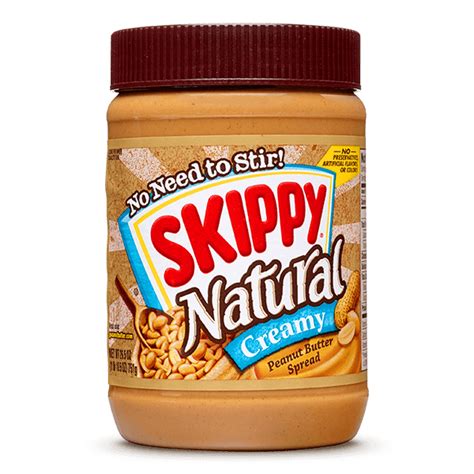 Skippy creamy peanut butter 500g (single). Natural Creamy Peanut Butter Spread - Skippy® Brand Peanut ...