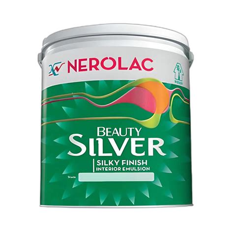Nerolac Beauty Silver Silky Finish Interior Emulsion Ltr At Rs