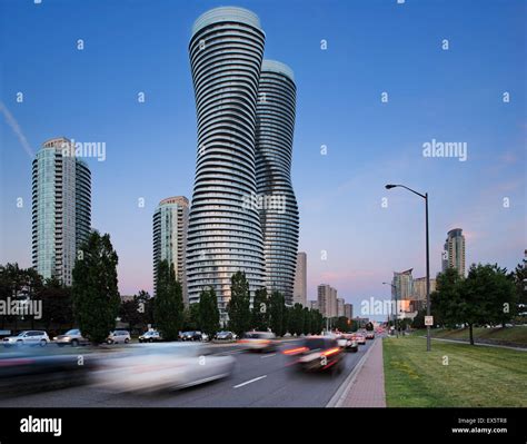 Absolute World Towers Aka Marilyn Monroe Towers In Mississauga