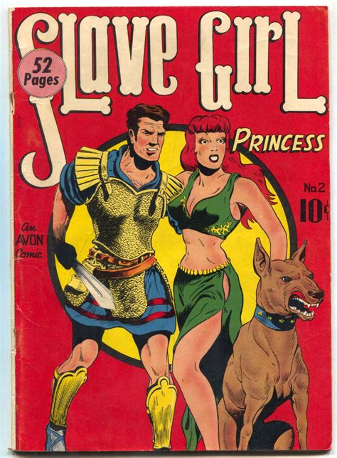 Slave Girl Comics 2 1949 Avon Golden Age Spicy Good Girl Art Gvg 1949 Comic Dta