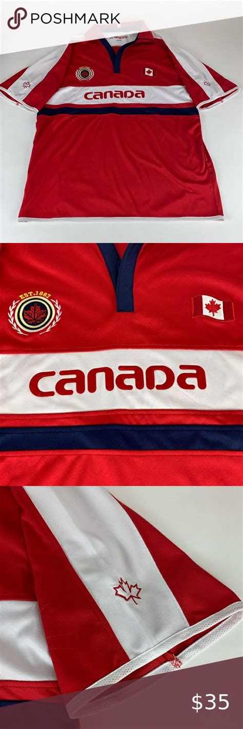 On the back, the jersey numbers have the canada soccer logo embedded. Canada FIFA TeePee Sports Soccer Jersey For Sale: Item ...
