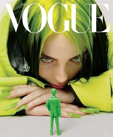 Billie eilish broke the internet multiple times following the reveal of her june british vogue cover. billie eilish vogue 2020 in 2020 | Billie eilish, Billie ...