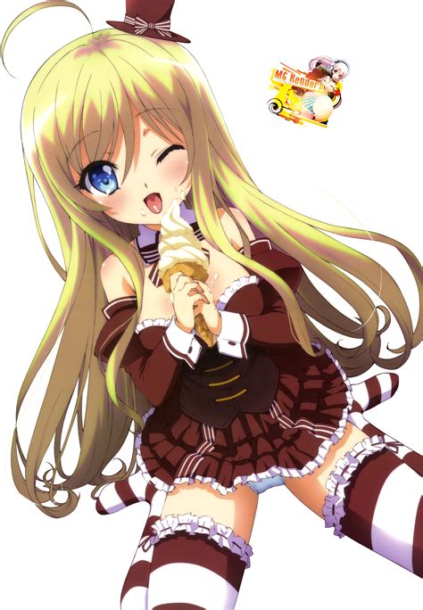 Chocolat Render Ecchi Anime Png Image Without Background