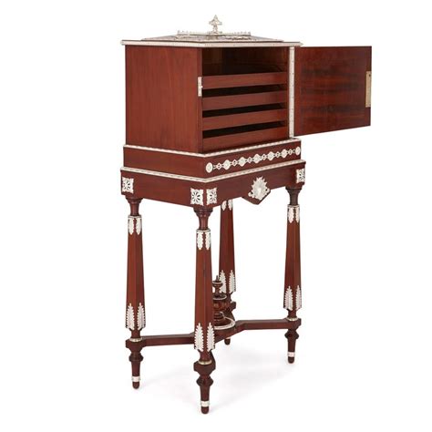 When your cigar collection is quite large, the best option for storage is a cabinet humidor. Antique Napoleon III Period Oak and Silvered Bronze ...