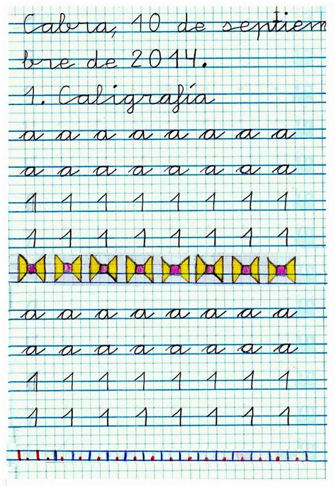 Caligrafía Material De Refuerzo I Web Del Maestro Handwriting