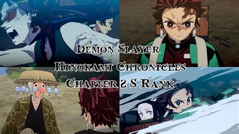 Demon Slayer Hinokami Chronicles Chapter 2 S Rank Youtube