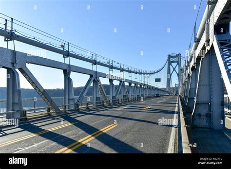 Mid Hudson Bridge Crossing The Hudson River In Poughkeepsie New York