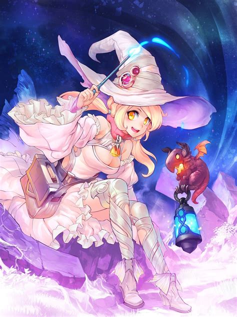 Anime 1124x1500 Anime Anime Girls Witch Open Shirt Witch