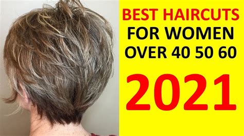 A handpicked haircut will make a woman slimmer, younger, emphasizing external advantages. POPULAR SHORT HAIRCUTS 2021 FOR WOMEN 45+ - YouTube