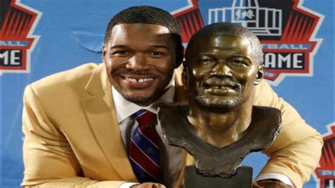 Giants De Michael Strahan Inducted Into Pro Football Hall Of Fame