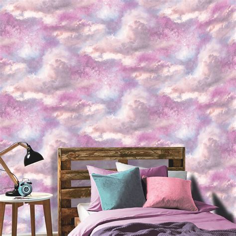 Arthouse Glitter Detail Kids Wallpaper Bedroom Unicorn Mermaid Space Ebay