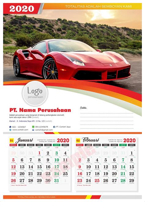 Kostenlose kalender 2021 zum download und ausdrucken. Download Templat desain Kalender 2020 lengkap penanggalan hijriyah dan jawa - id-Vector