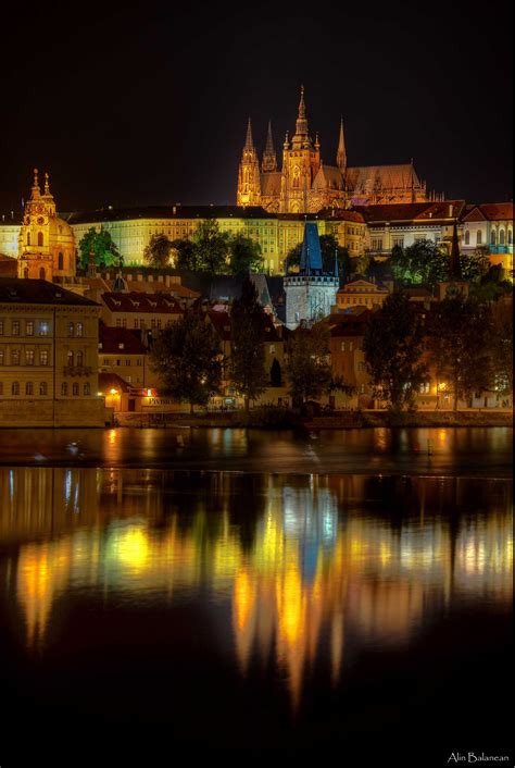 Magnificent Prague By Night Prague Czech Republic Alin Balanean