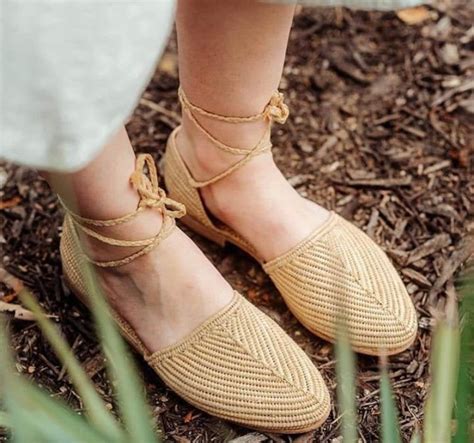 Handmade Raffia Sandals Summer Sandals Womens Summer Etsy
