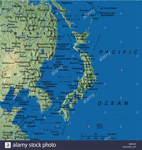 The countries of east asia include china japan north korea south korea and mongolia as well as hong kong macau and taiwan. map maps Asia Japan China Korea Stock Photo: 3933613 - Alamy