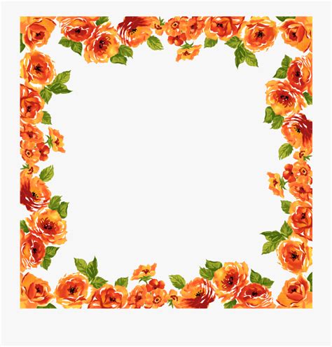 Flower Frame Border Stock Illustration Image Images And Photos Finder