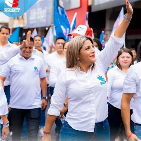 Elecciones 2023 Diana Anchundia La Alcaldesa Del Cantón Buena Fe