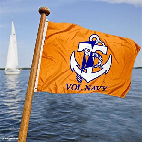 Tennessee Vols Vol Navy Golf Boat Mini Flag Sporting Goods Outdoor