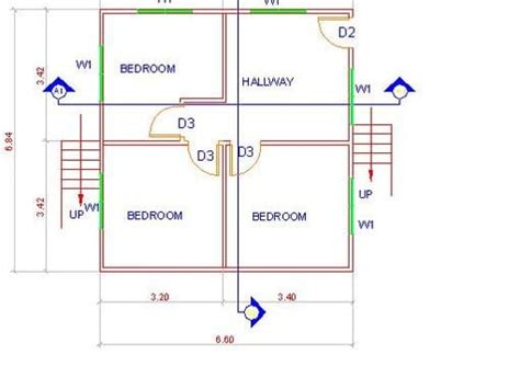 Layout Simple Floor Plans In Autocad By Givan826