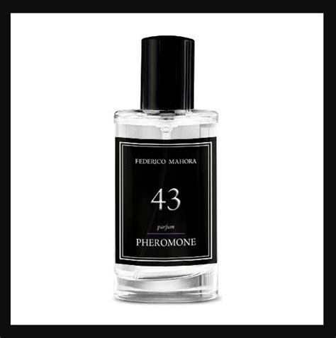 Pheromone Perfume For Men Fm43 Energising Black Code Fragrance Leather