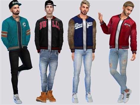 Neil Letterman Jacket By Mclaynesims At Tsr Sims 4 Updates Vrogue