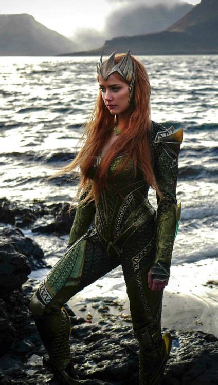 Amber Heard As Mera In Justice League Com Imagens Aquaman