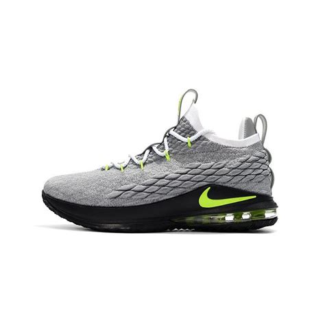Nike Lebron 15 Low Neon Mens Basketball Shoes Nike