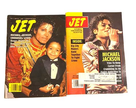 Jet Magazine Michael Jackson Emmanuel Lewis Ebay In
