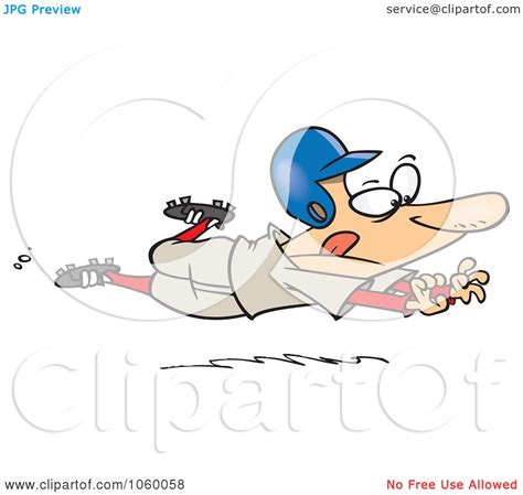Royalty Free Vector Clip Art Illustration Of A Cartoon Baseball Player