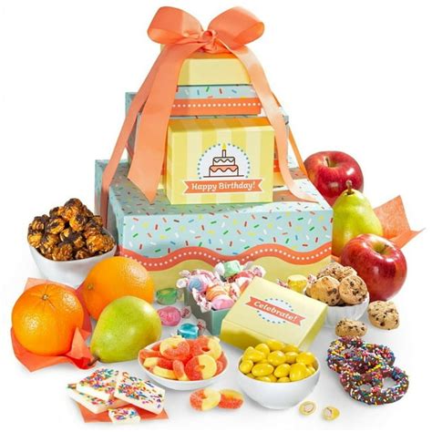 Golden State Fruit Gourmet Say It With Fruit And Sweets Birthday T