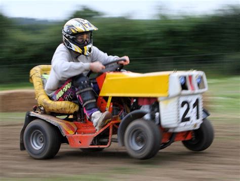 Lets All Learn About Lawn Mower Racing Video