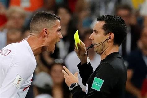 Cristiano Ronaldo Swears At World Cup Referee During Portugal Vs