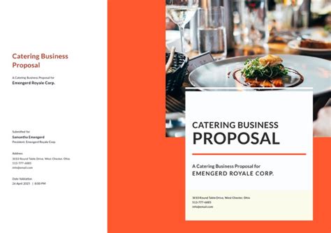 Catering Proposal 16 Examples Format Pdf Examples