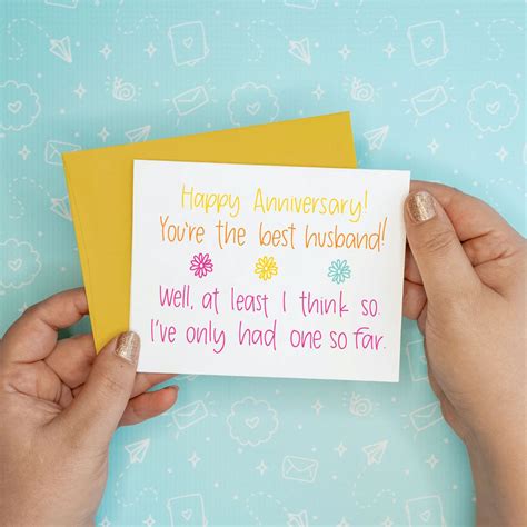 Youre The Best Husband Anniversary Card Colette Paperie Funny