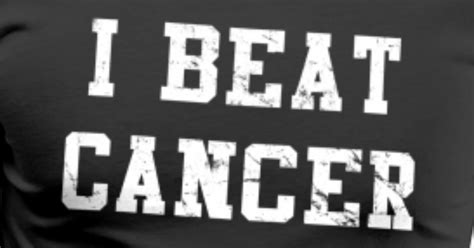 I Beat Cancer Mens Premium T Shirt Spreadshirt