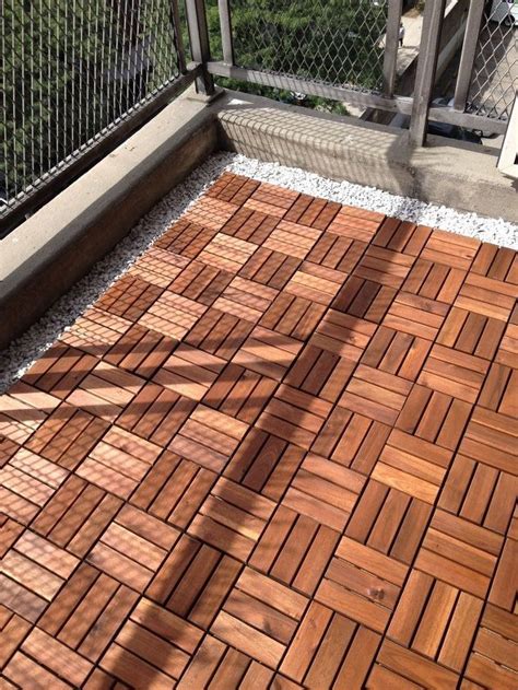 Small Terrace Facelift Outdoor Living Patio Tile Flooring Urban