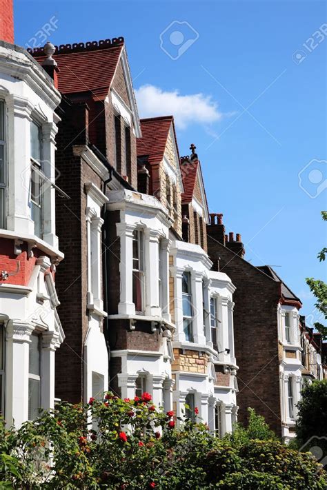 Victorian Terraced Town Houses In London England Victorian Terrace