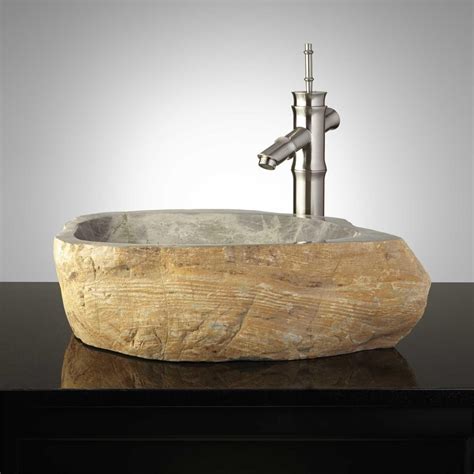 Jagur Natural Stone Vessel Sink Vessel Sinks Bathroom Sinks