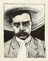 Emiliano Zapata | Mexican art painting, Chicano drawings, Texture ...