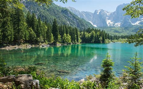 Nature 2880x1800 Turquoise Lake Water Forest Tree Sky Mountain