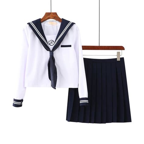 Outono Japão Uniforme Escolar Novo Japonês Quente Meninas Marinheiro Terno Faculdade Estilo